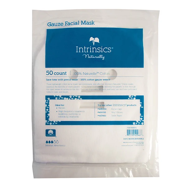 Carolina Precut Gauze Facial Mask Box 10packs
