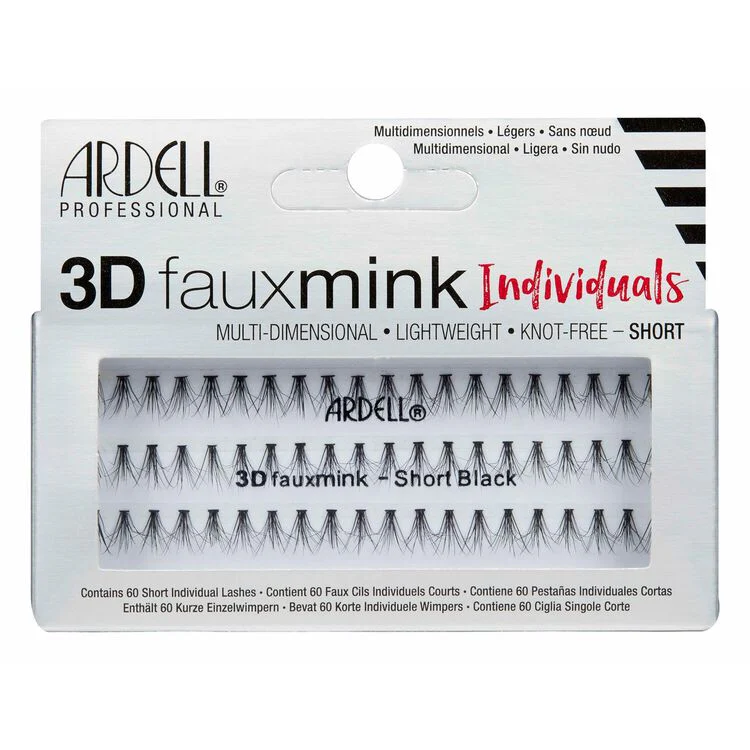 Ardell 3D Faux Mink Individuals Short #51816 - Image 3