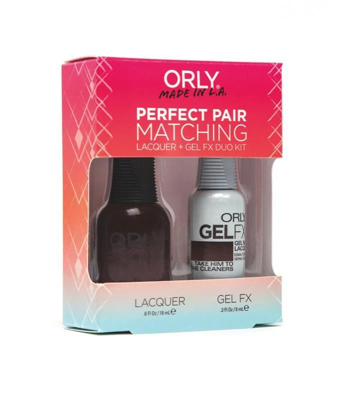 Orly GelFX Duo Take Him To The Cleaners ( Lacquer + Gel) .6oz / .3oz 31172