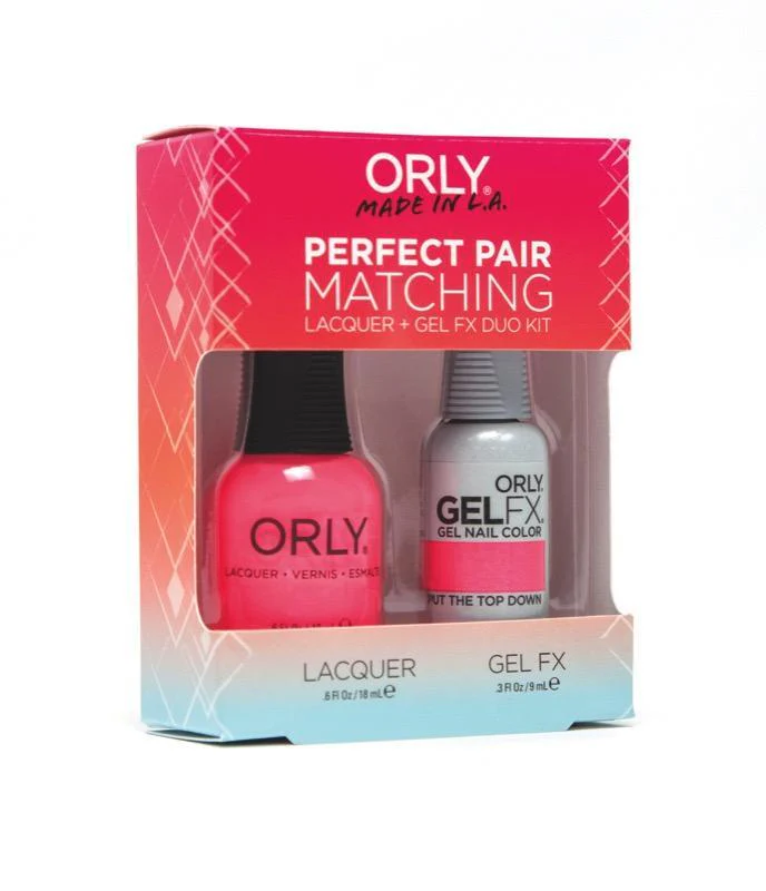 Orly GelFX Duo Put The Top Down (Lacquer + Gel) .6oz / .3oz 31183