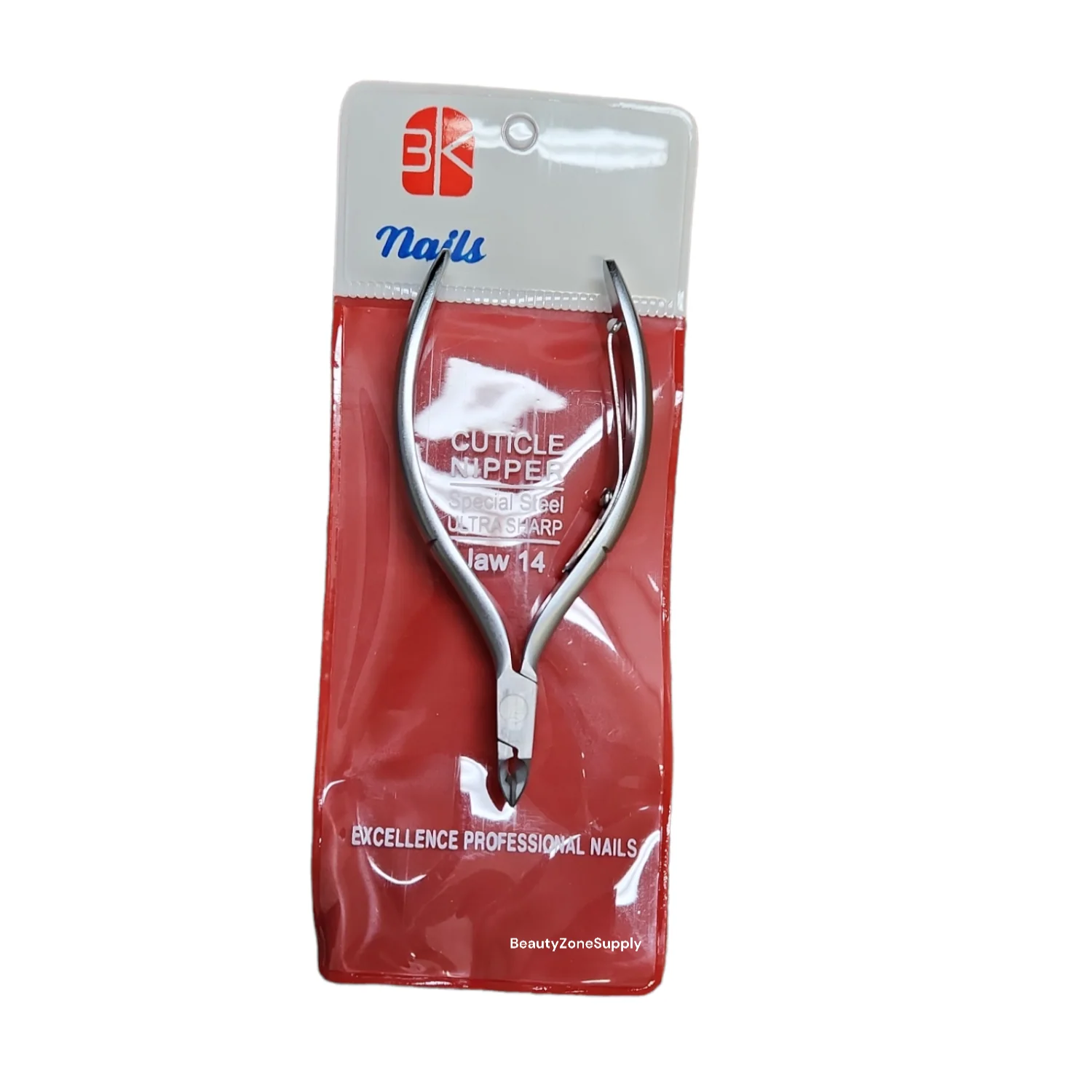 3K Cuticle Nipper Square Size 14 #3K-SN14 - Image 2