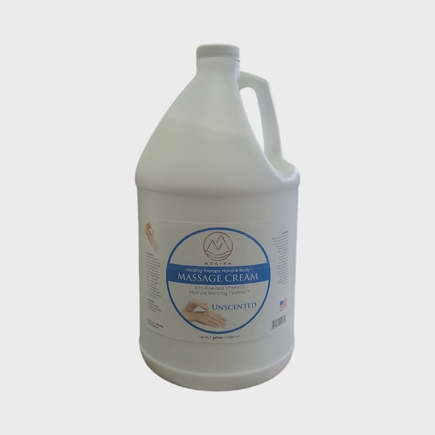 Monika Massage Lotion Unscented (Fragrance Free) Gallon