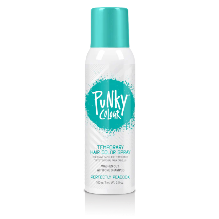 Punky Colour Temporary Hair Color Spray Perfectly Peacock #97736