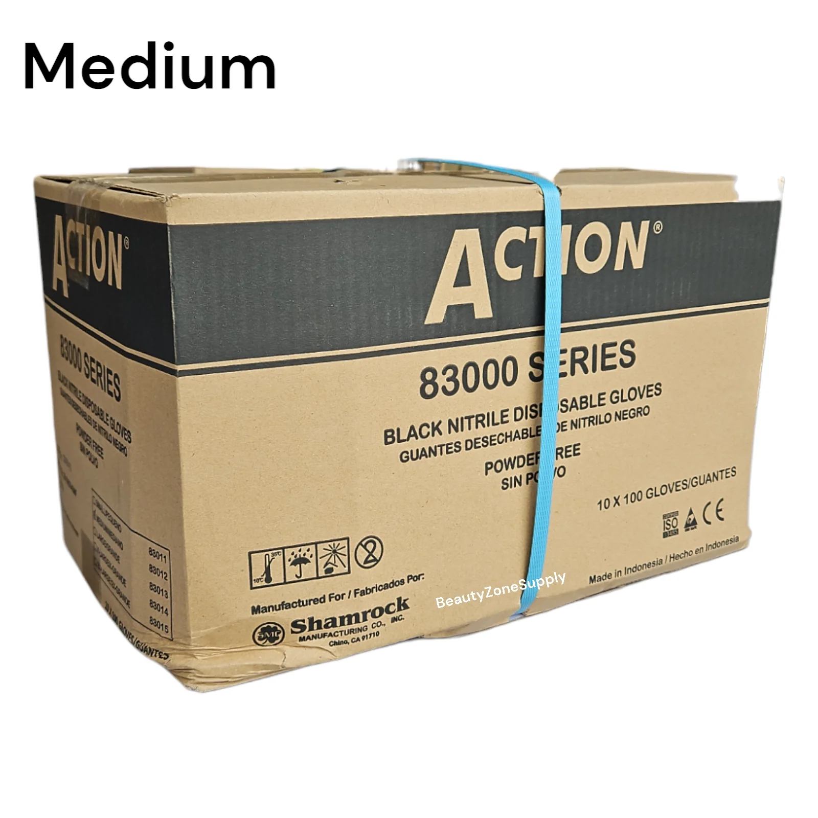 Action Nitrile Non Medical Gloves Case 10 box - Image 8