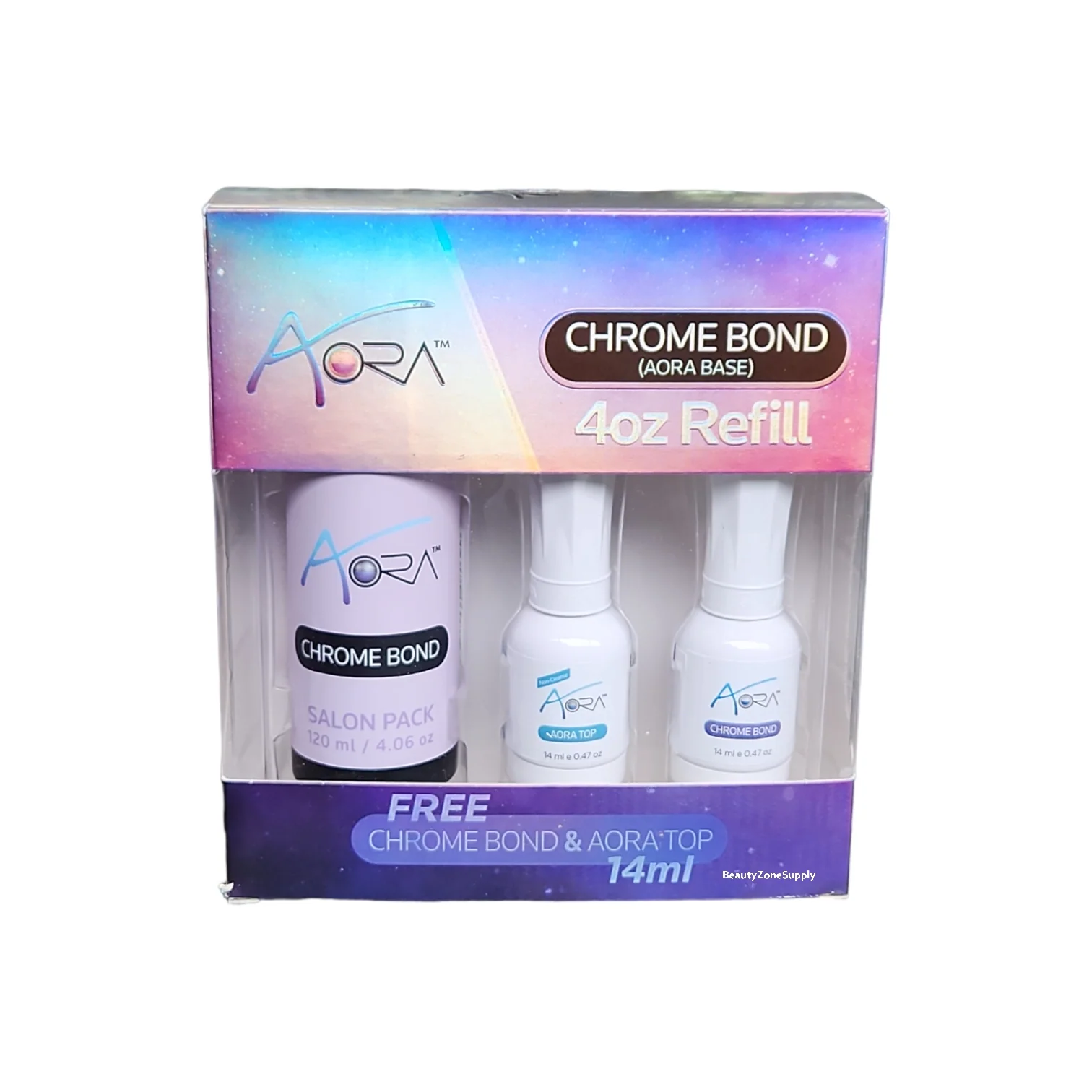 Aora Chrome Bond base Refill 4 oz - Image 2