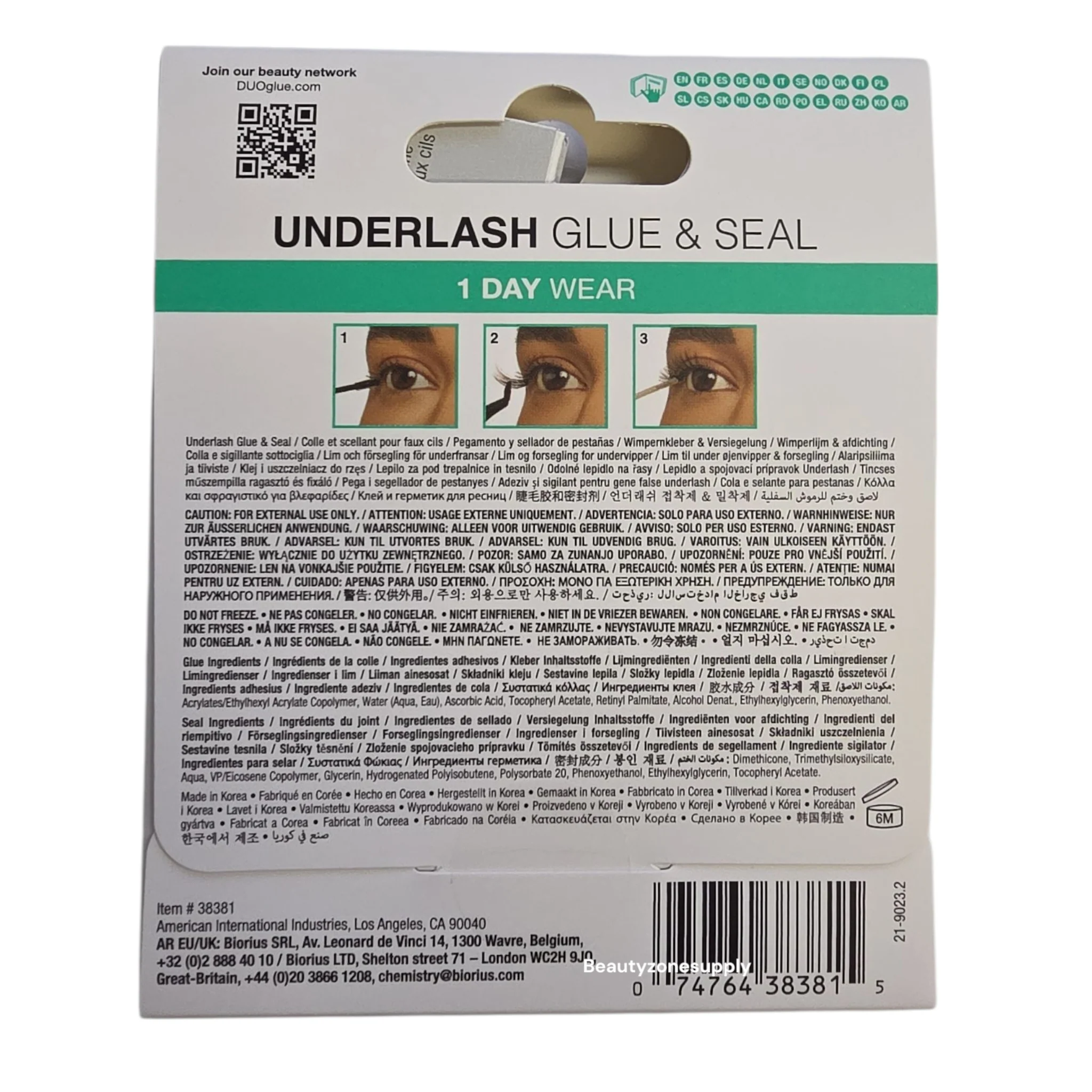 Ardell DUO Underlash Bond and Seal Clear #38381 - Image 2
