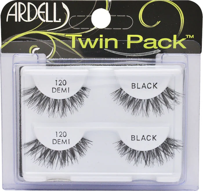 Ardell Eyelash Twin Pack Natural 120 Black #61772