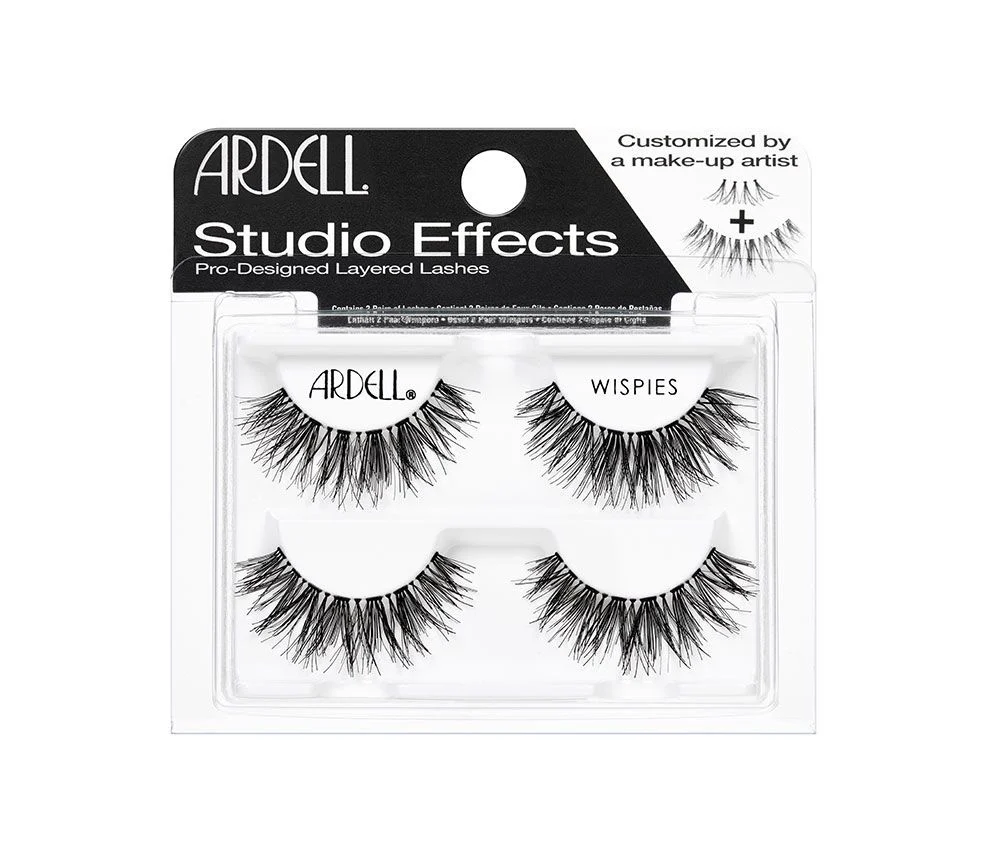 Ardell Eyelash Twin Pack Natural Studio Effects Wispies #67515