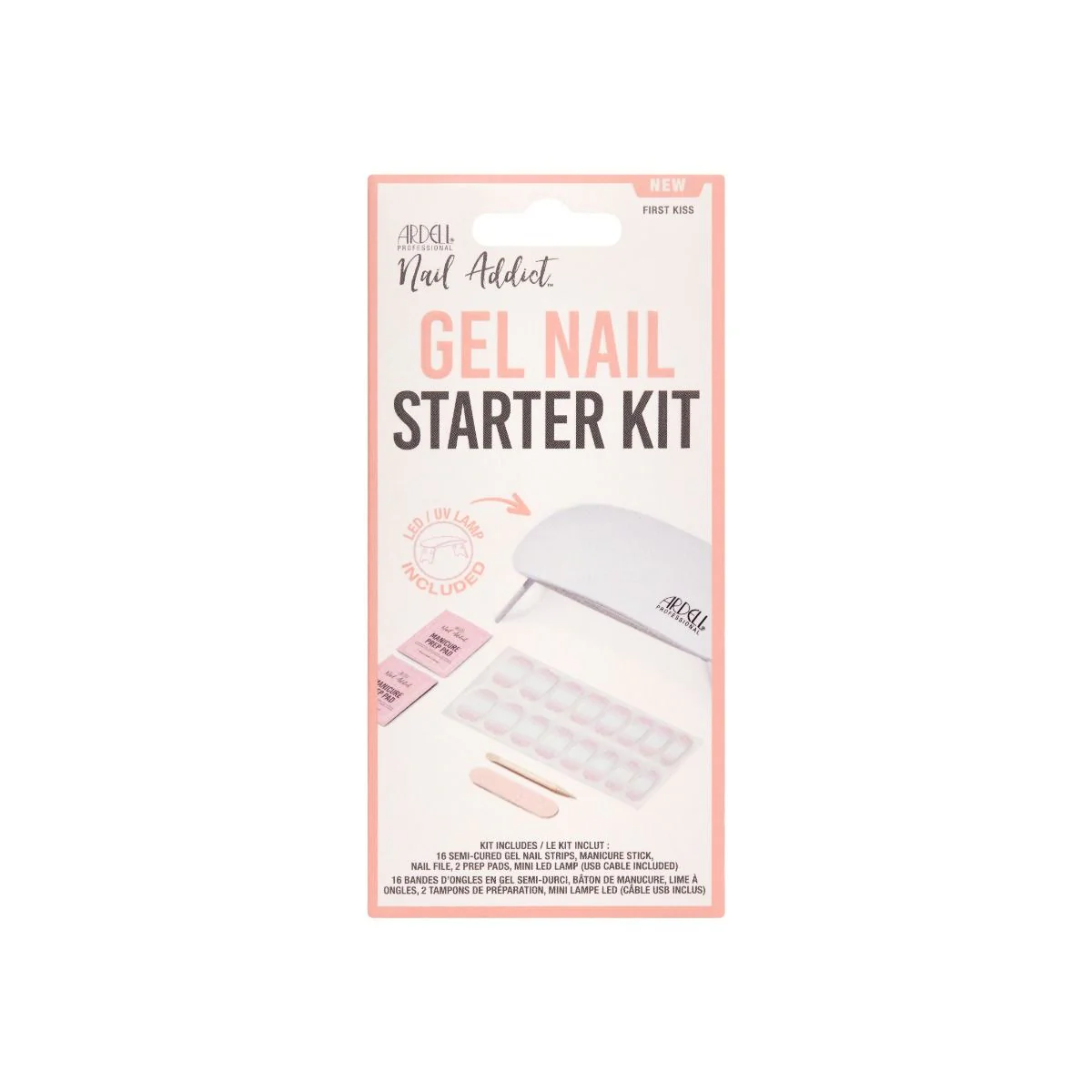 Ardell  Gel Nail Strips Starter Kit, First Kiss #37913 - Image 2