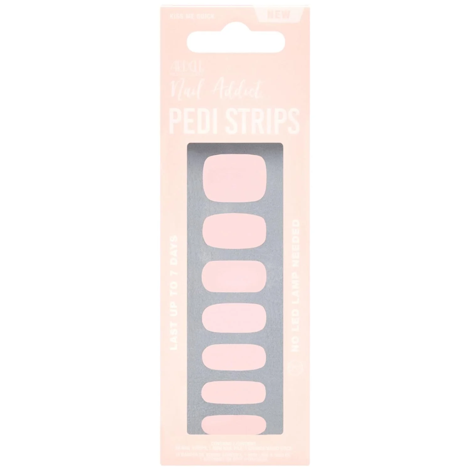 Ardell Nail Addict Pedicure Strips - Kiss Me Quick #37893