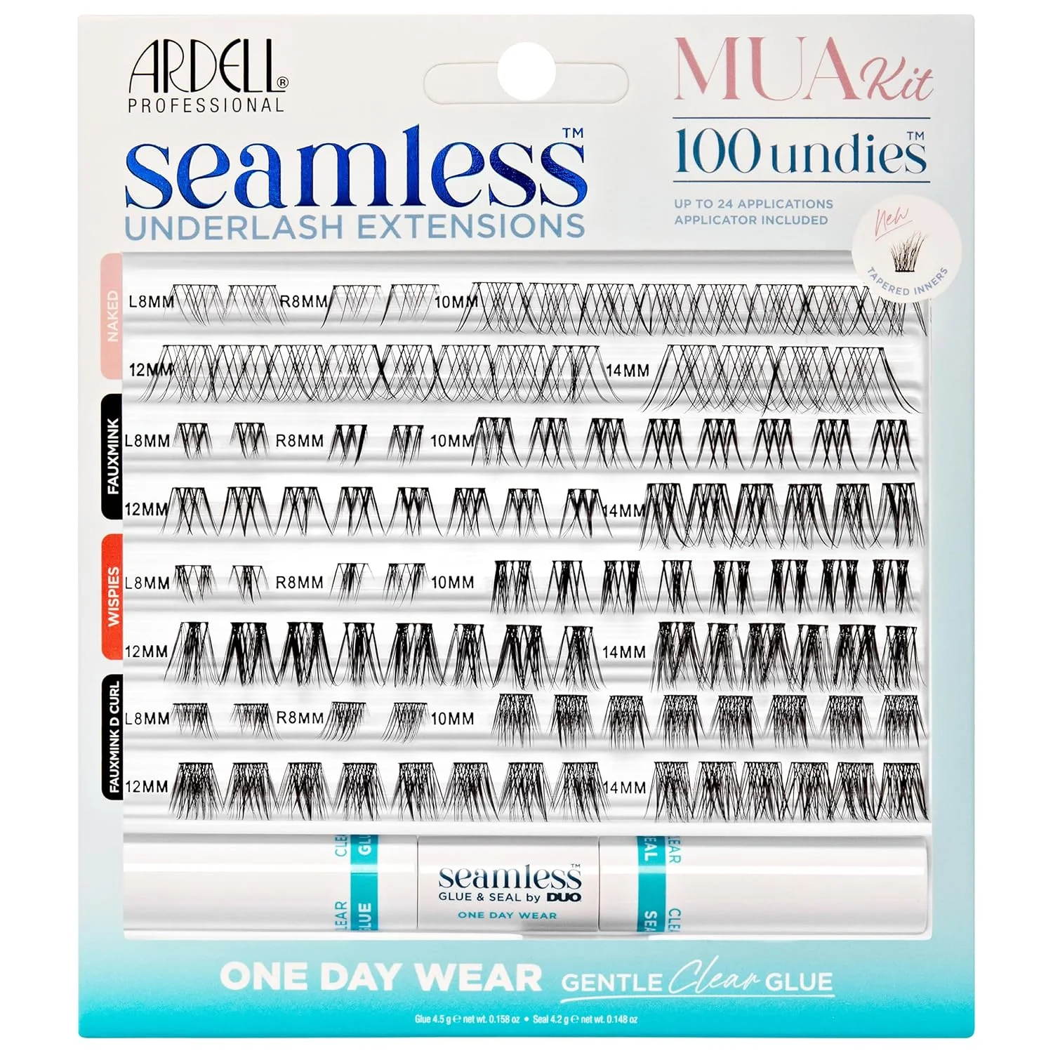 Ardell Seamless Underlash Extensions MUA Kit 100 undies #38291 - Image 3