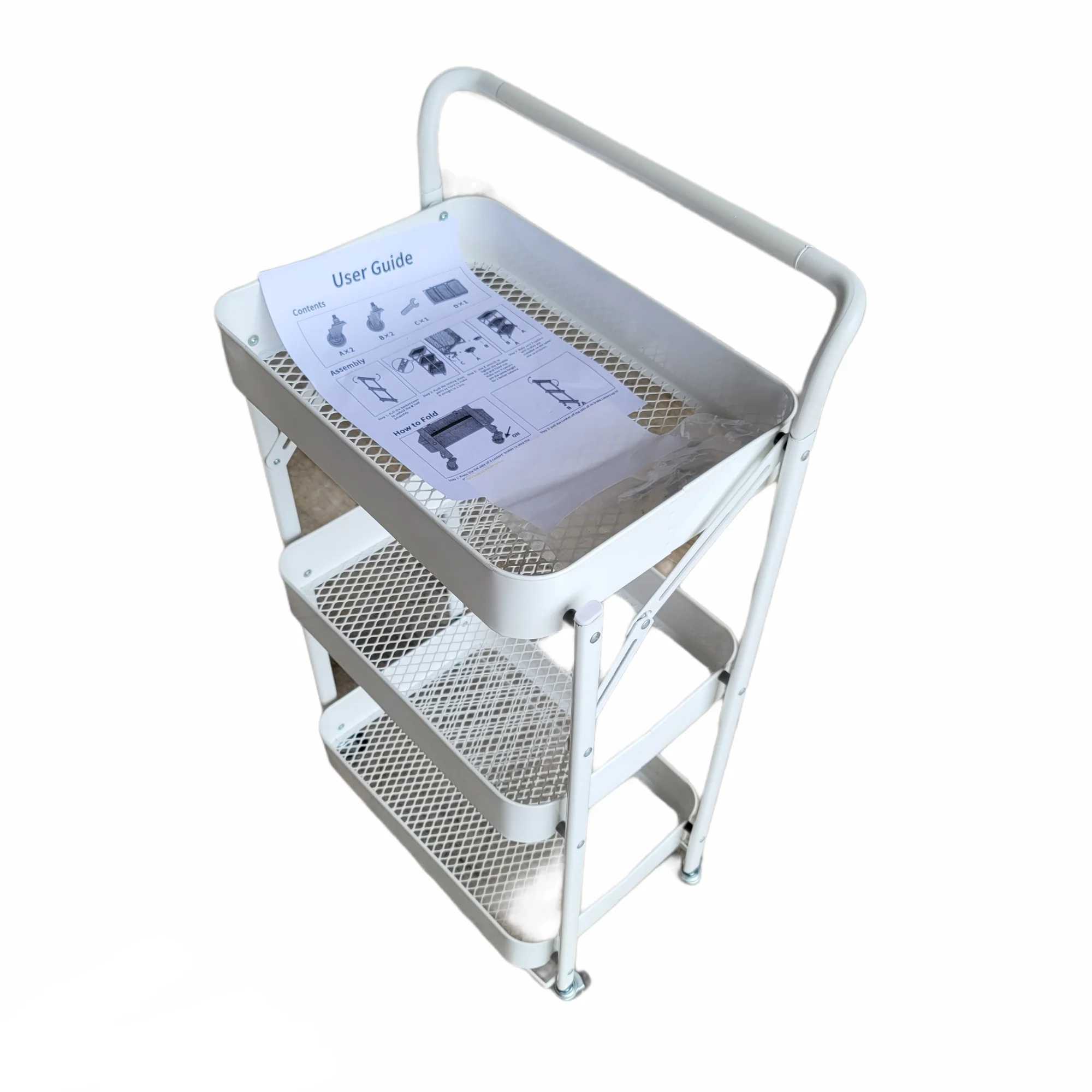 Beauty trolley White RC01