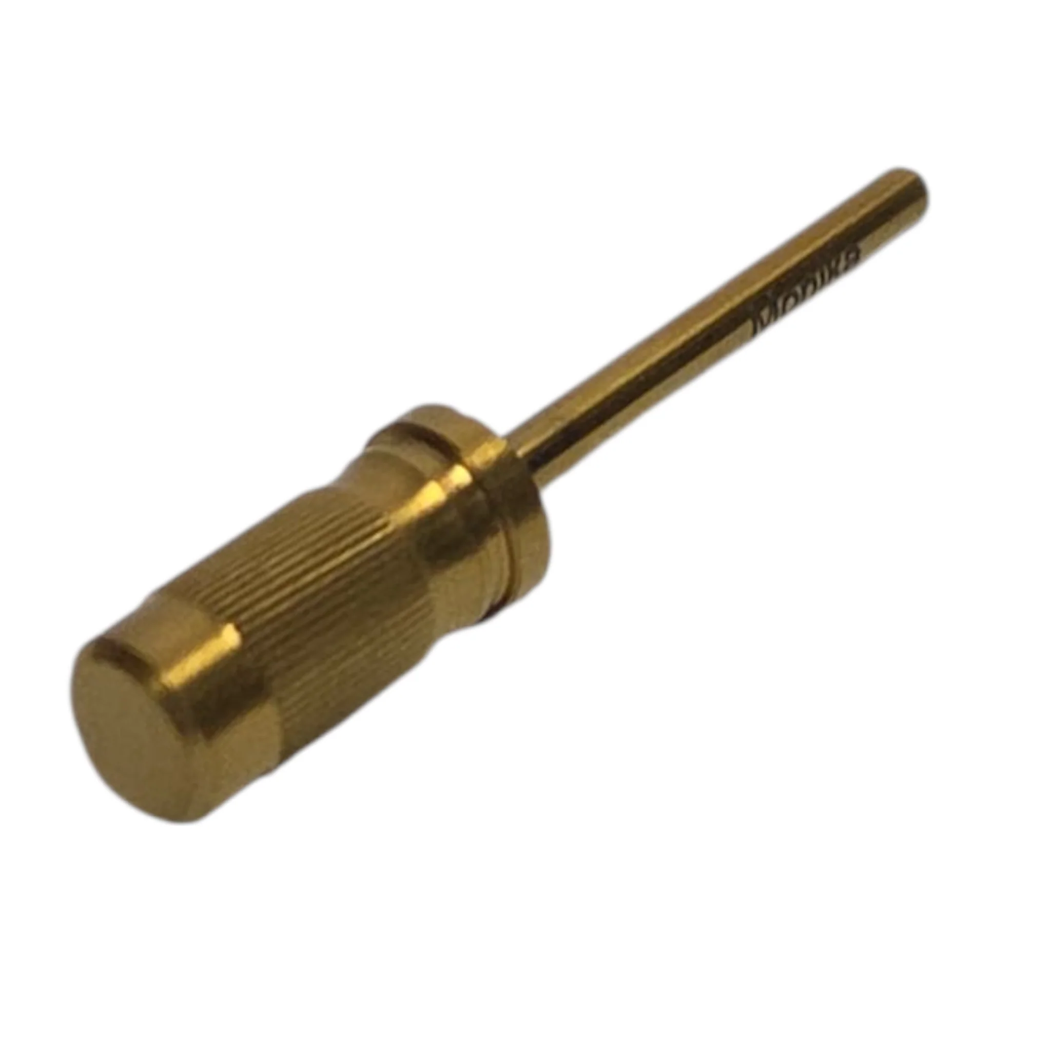 Monika Mandrel 3/32 shaft for Sanding band Gold - Image 3