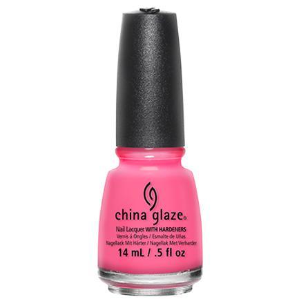China Glaze Lacquer Neon & On & On Pink Creme 0.5 oz #81320 - Image 2