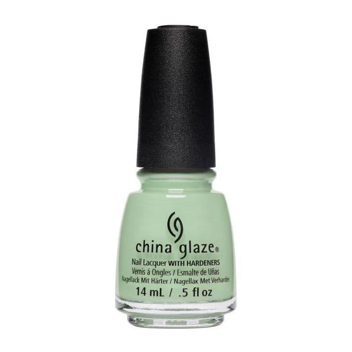 China Glaze Lacquer Spring Jungle (Light Green Creme) 0.5 oz #83980