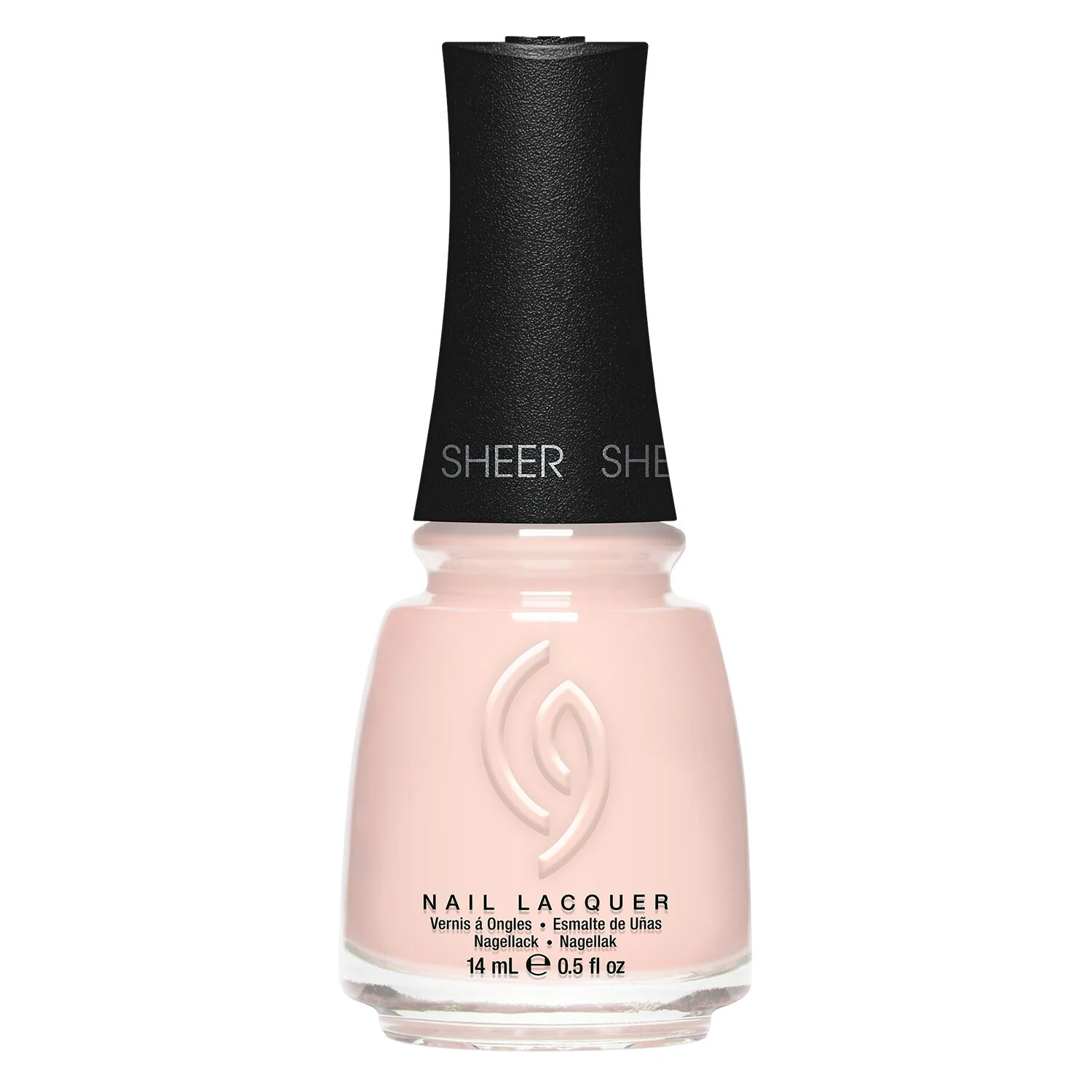 China Glaze Nail Lacquer Pink Silk 0.5 oz #43111