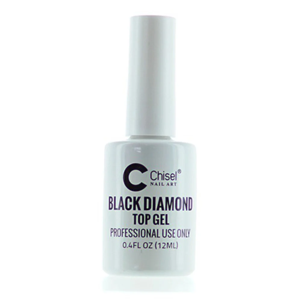 Chisel Nail Art Black Diamond Top Gel 0.5 Oz - Image 2