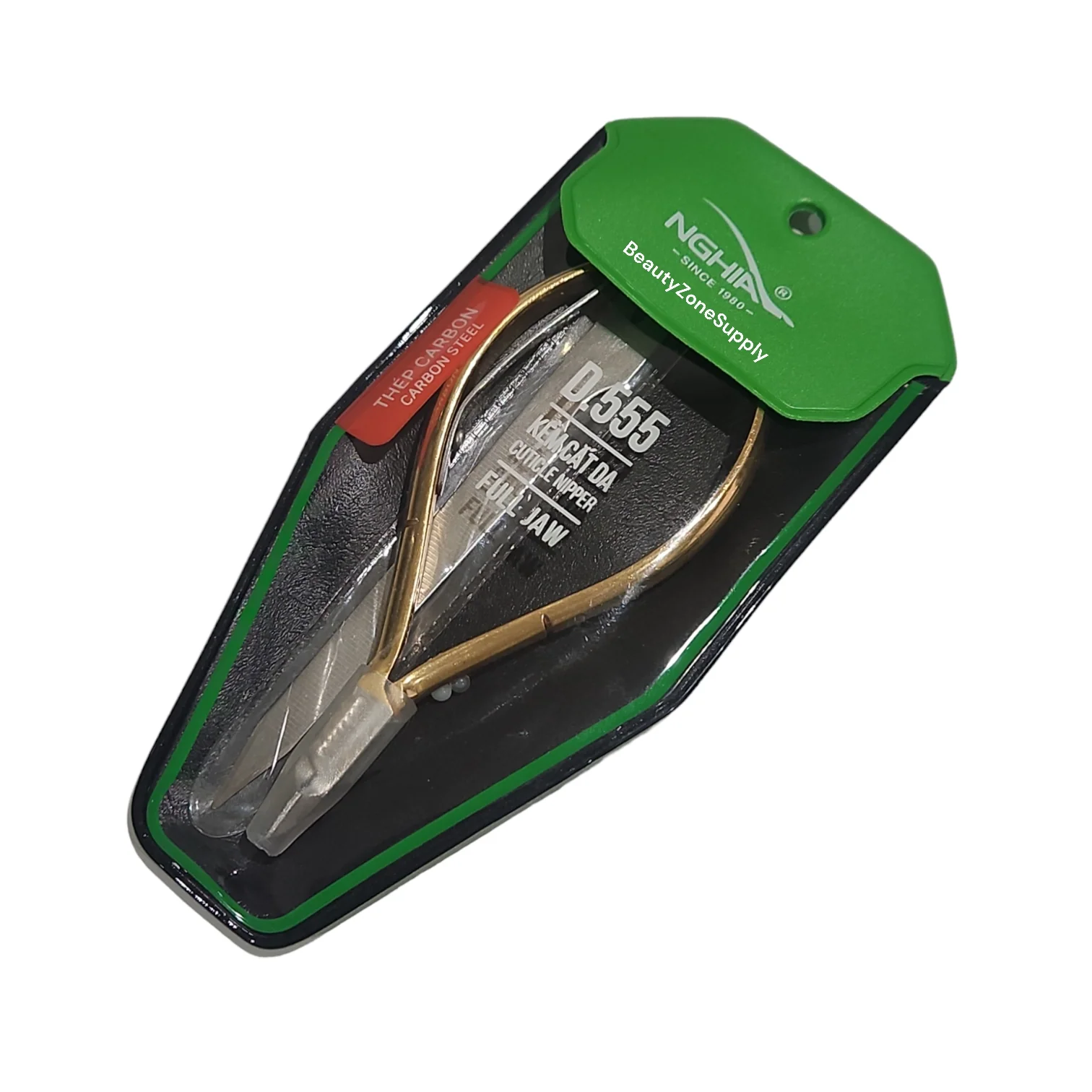 Nghia Cuticle Nipper Carbon Steel D 555 Full Jaw - Image 2