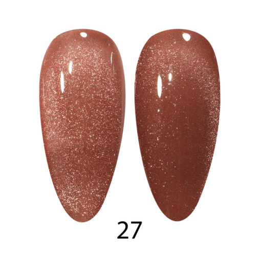 DC dnd 9D Cat Eye Creamy #27 – Cocoa Whiskers 0.5 oz - Image 2