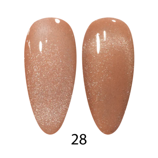 DC dnd 9D Cat Eye Creamy #28 – Caramel Lullaby 0.5 oz - Image 2