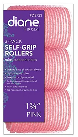 Diane Self Grip Rollers Pink 1-3/4 3 Pack #D3723 - Image 2