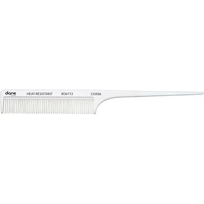 Diane Thin Rat Tail Comb - 8" #D6113