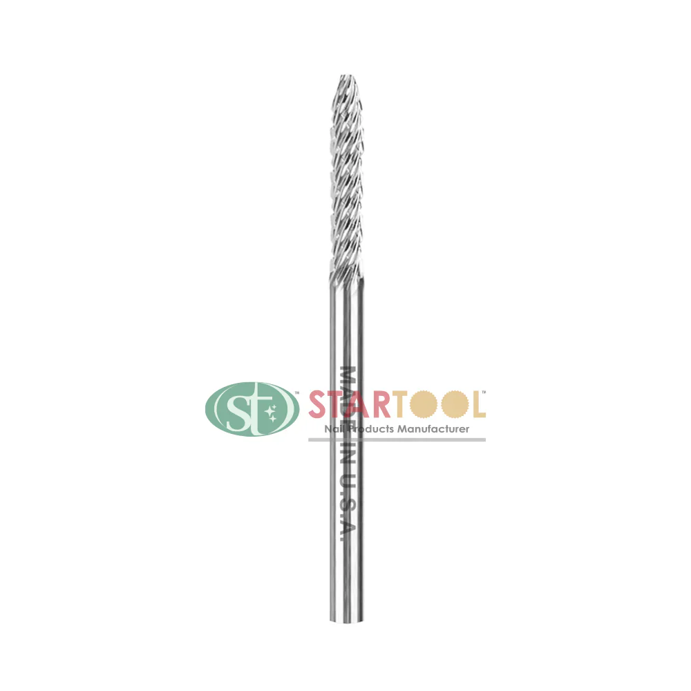 Carbide Nail Bit Under Nip Cleaner 3/32 - Cone Small Silver