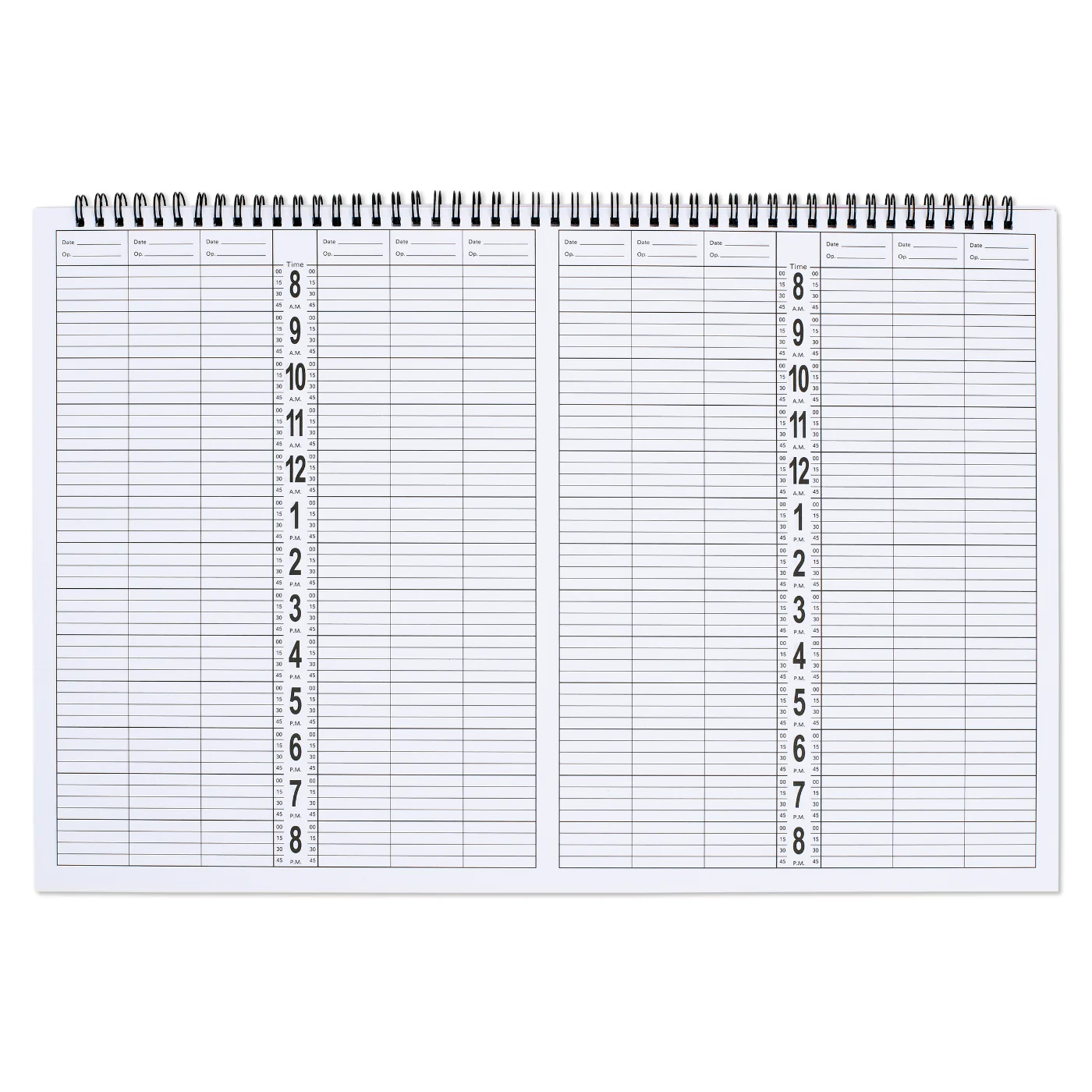 DL Pro Appointment Book, 12-Column #DL-C201