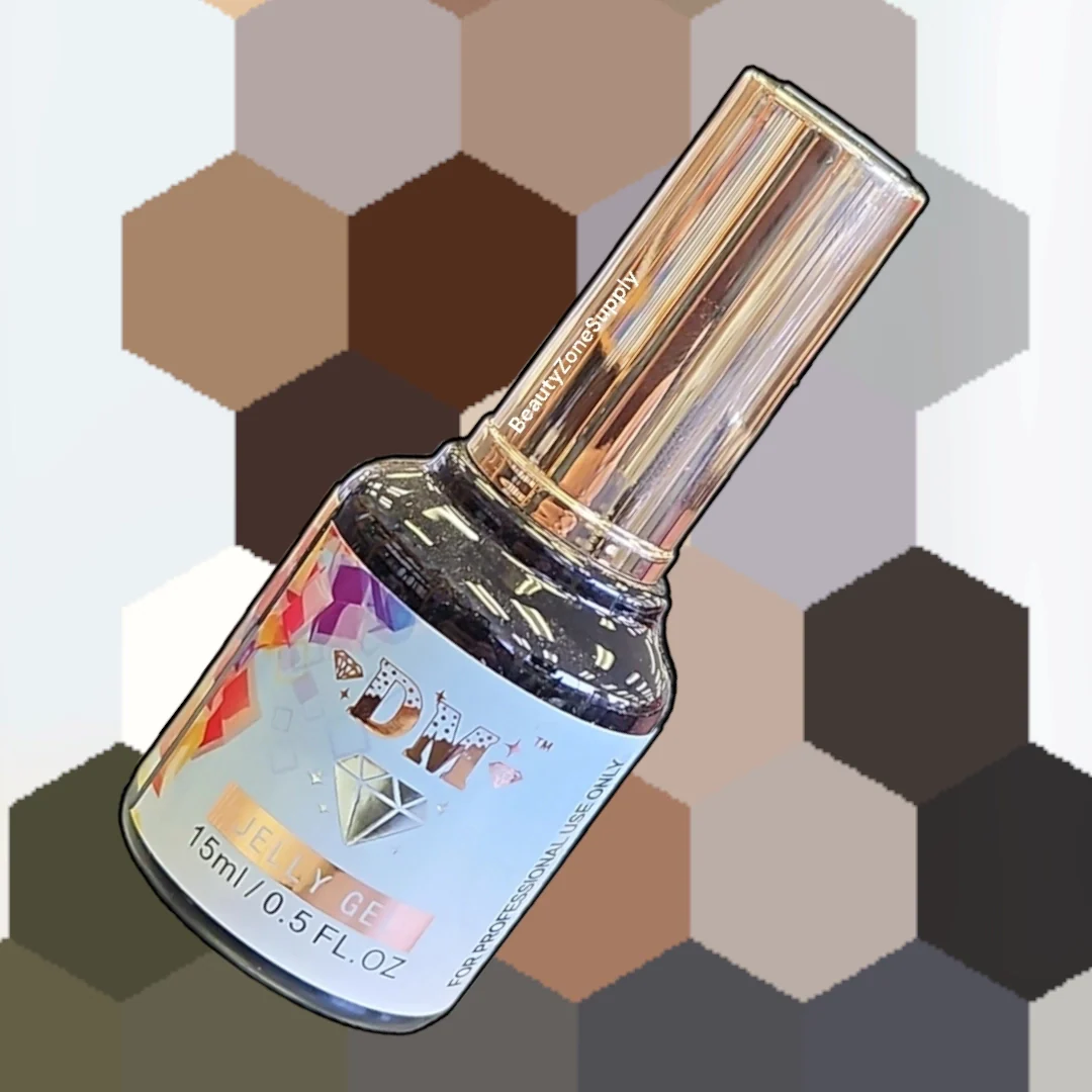 DM Soak off Jelly Gel Polish 15 ml 0.5 oz #08 - Image 3