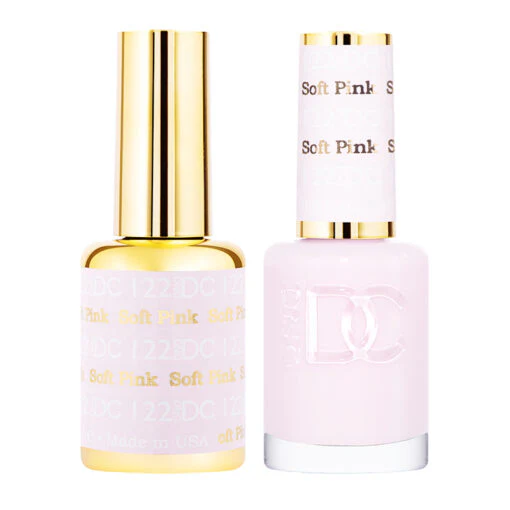 DND DC Duo Gel & Lacquer Soft Pink #122