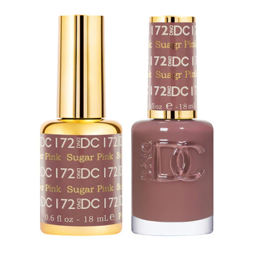 DND DC Duo Gel & Lacquer Sugar Pink #172