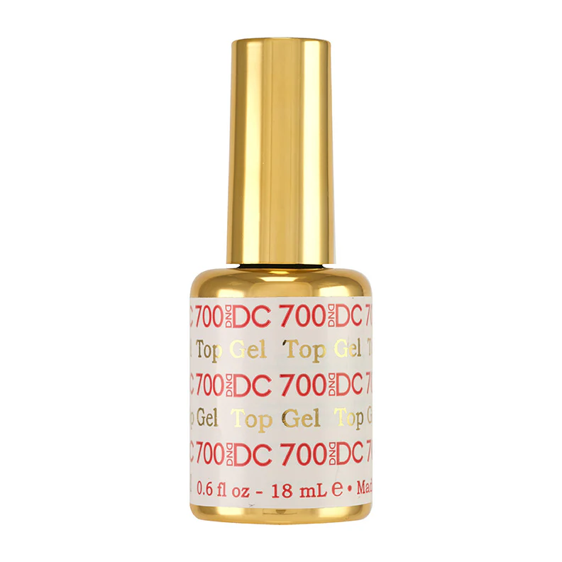 DND DC Soak off Gel Top Coat Gel 0.5 oz #700