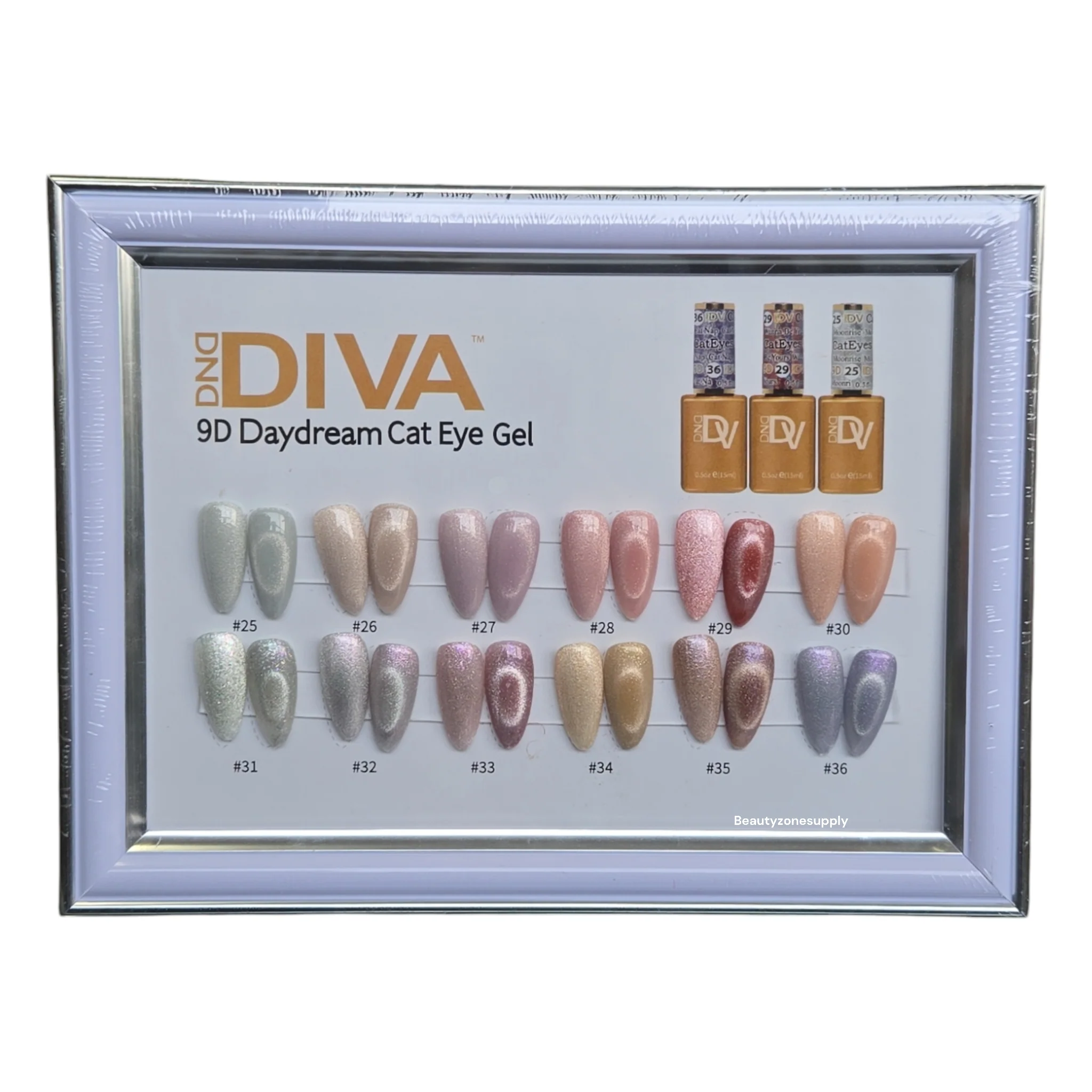 DND Diva 9D Daydream Cat Eye Gel #31 Pet Diary - Image 2