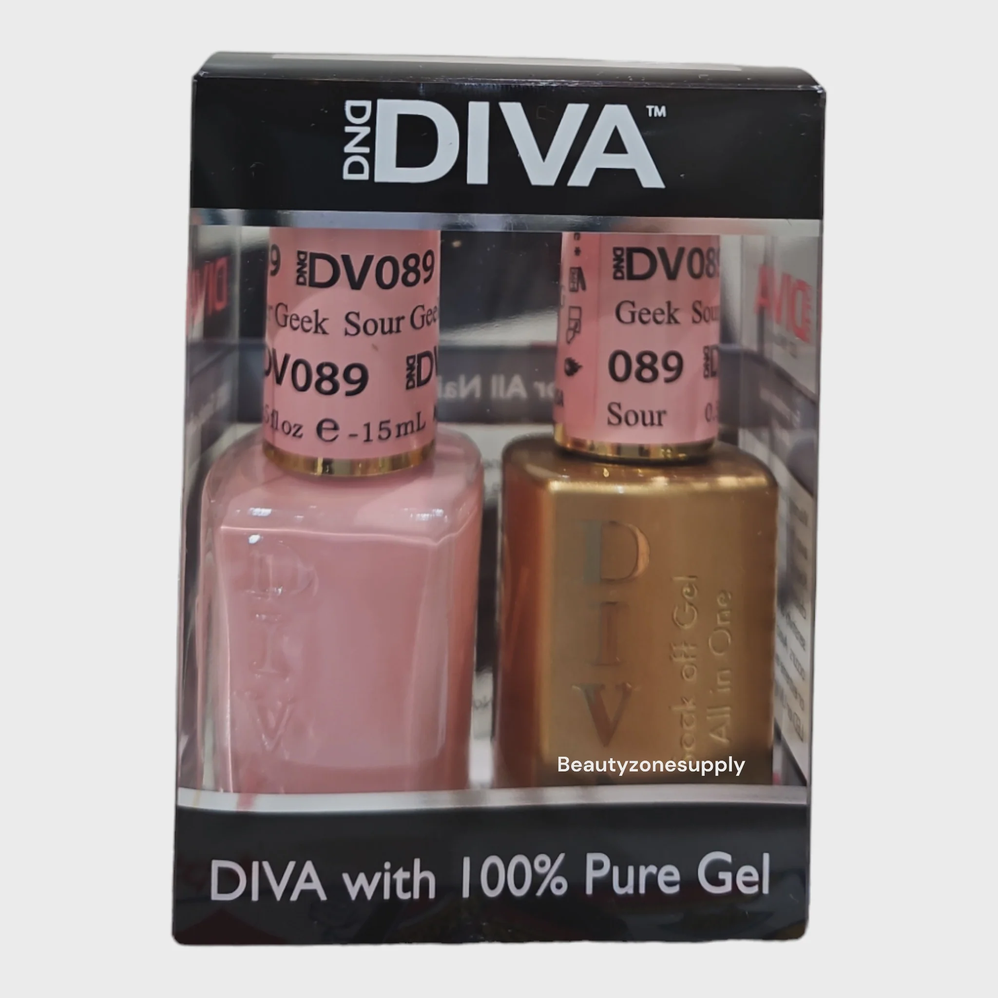 DND Diva Duo Gel & Lacquer 089 Sour Geek