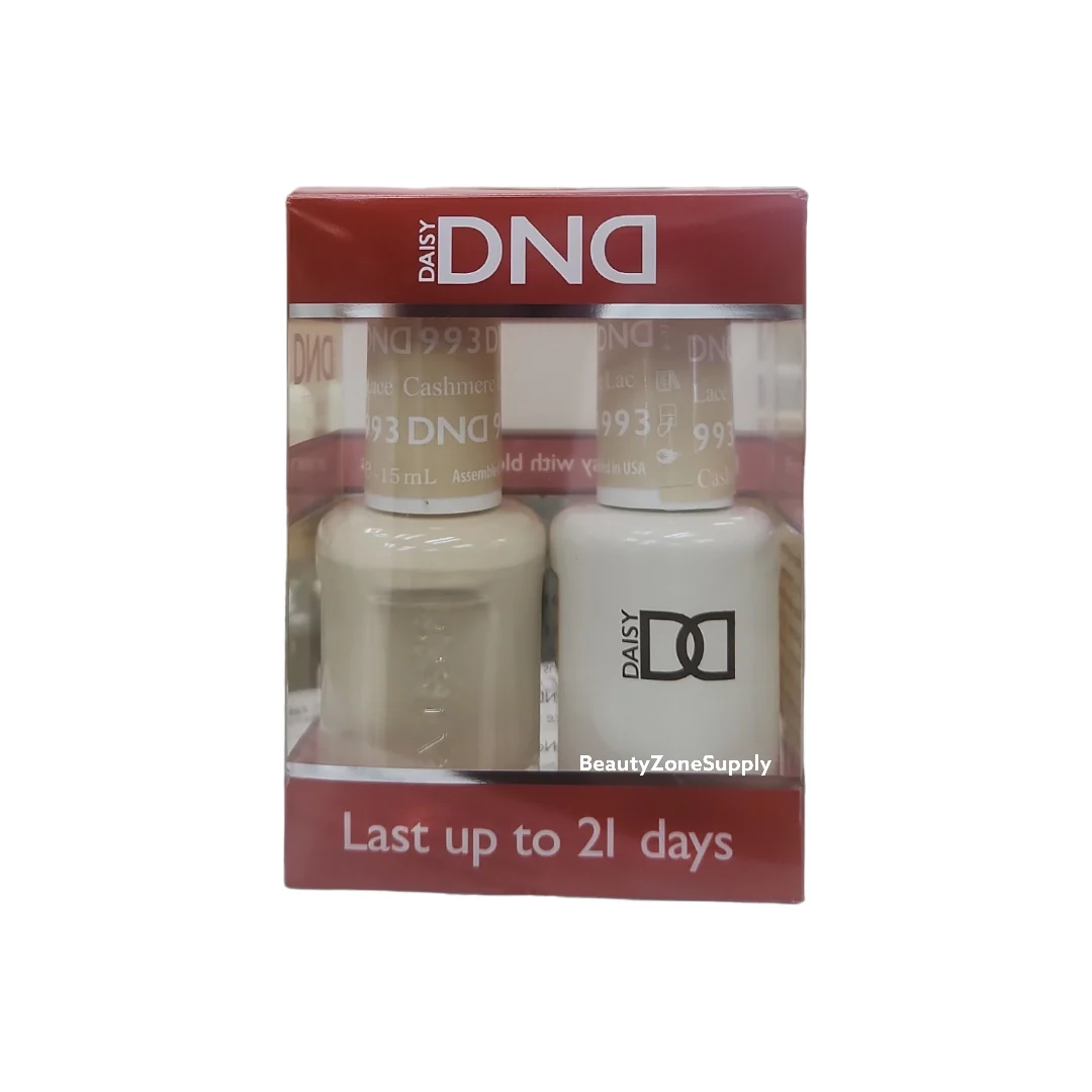 DND Duo Gel & Lacquer Cashmere Lace #993