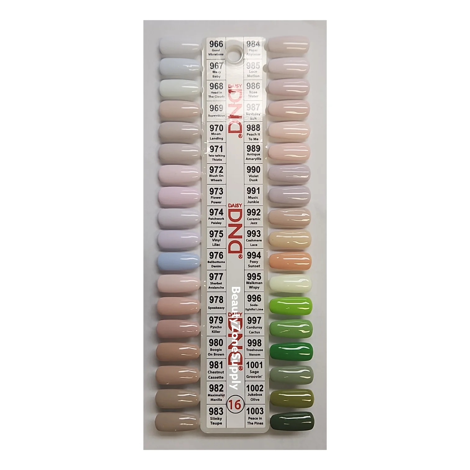 DND Duo Gel & Lacquer Good Vibrations #966 - Image 3