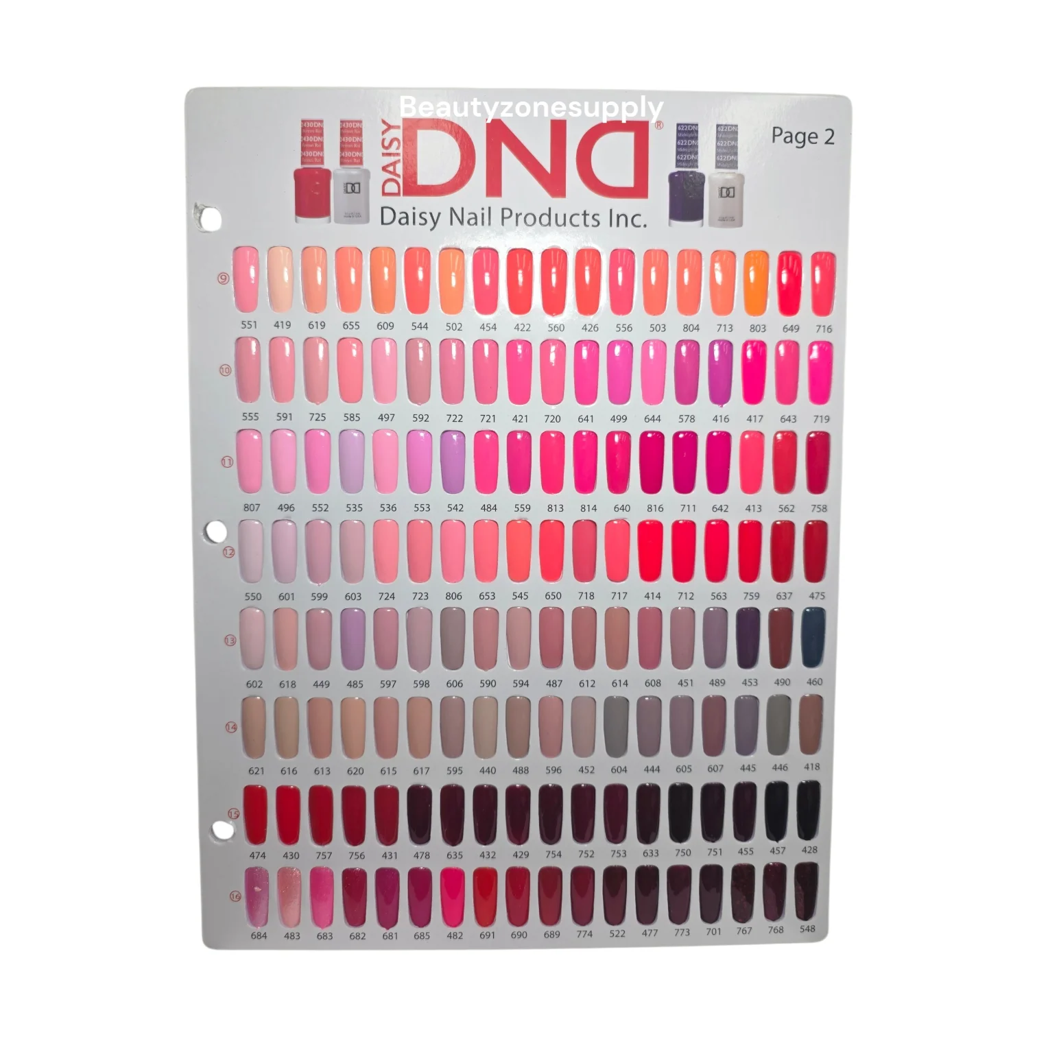 DND Duo Gel & Lacquer Page 2 Collection 144 Colors Set 2 - Free Shipping - Image 2