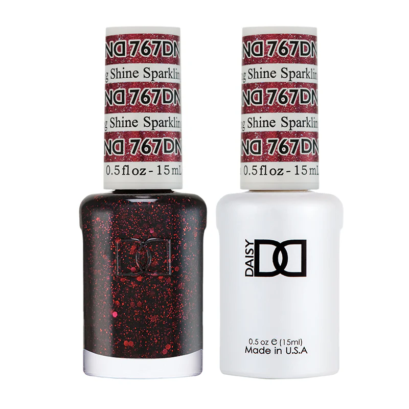 DND Duo Gel & Lacquer Sparkling Shine #767 - Image 5