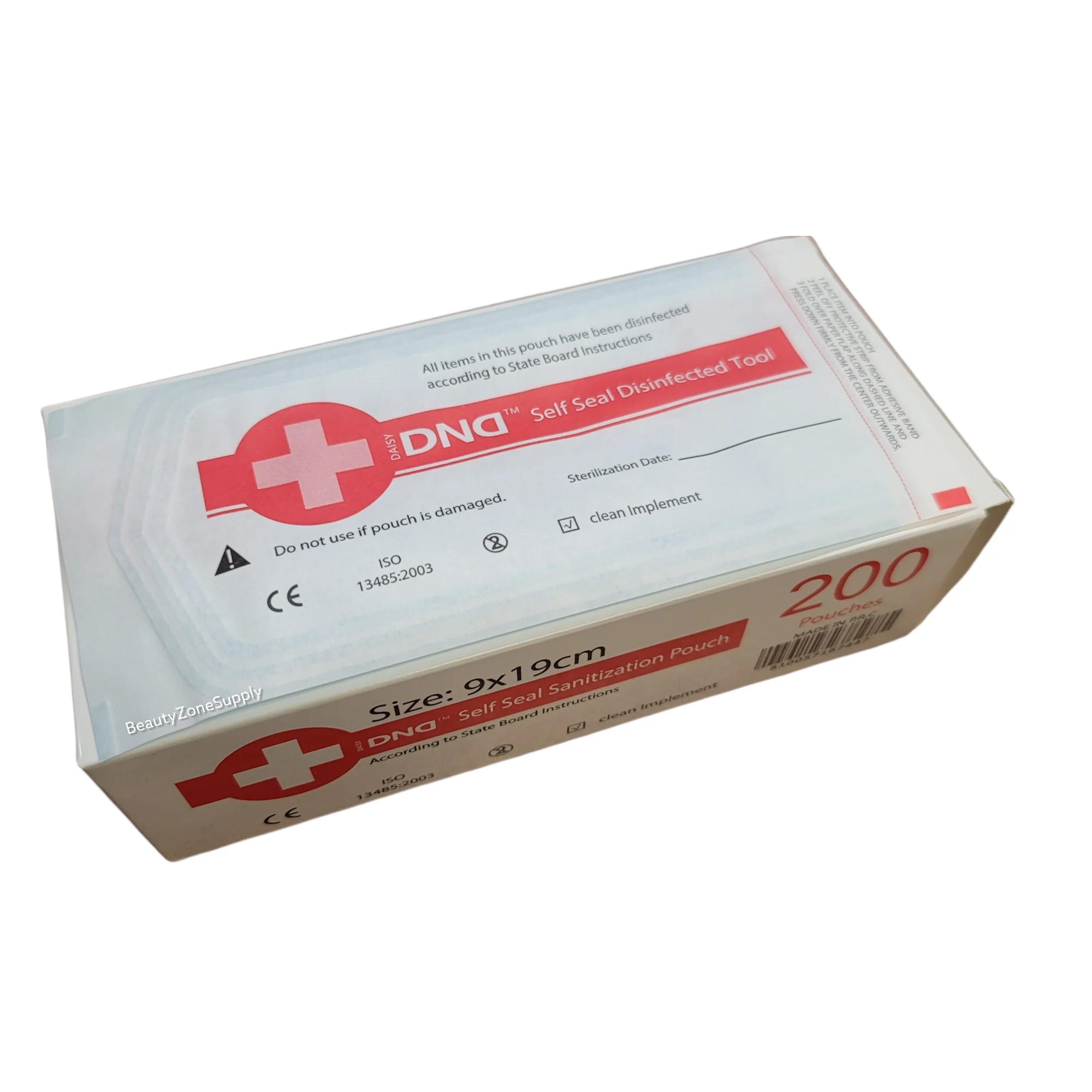 DND Sterilization Pouch Sani Pouch 9 x19 in - Pack 200pcs - Image 3
