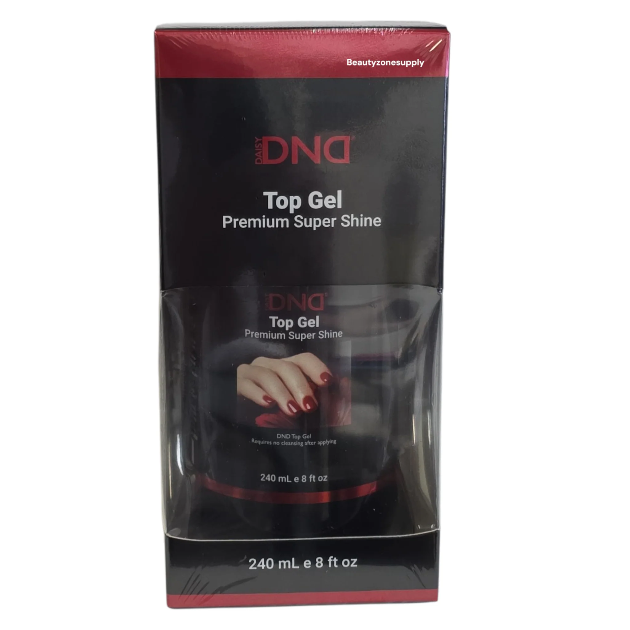 DND Top Gel Premium Super Shine No Cleanse #600 8 oz