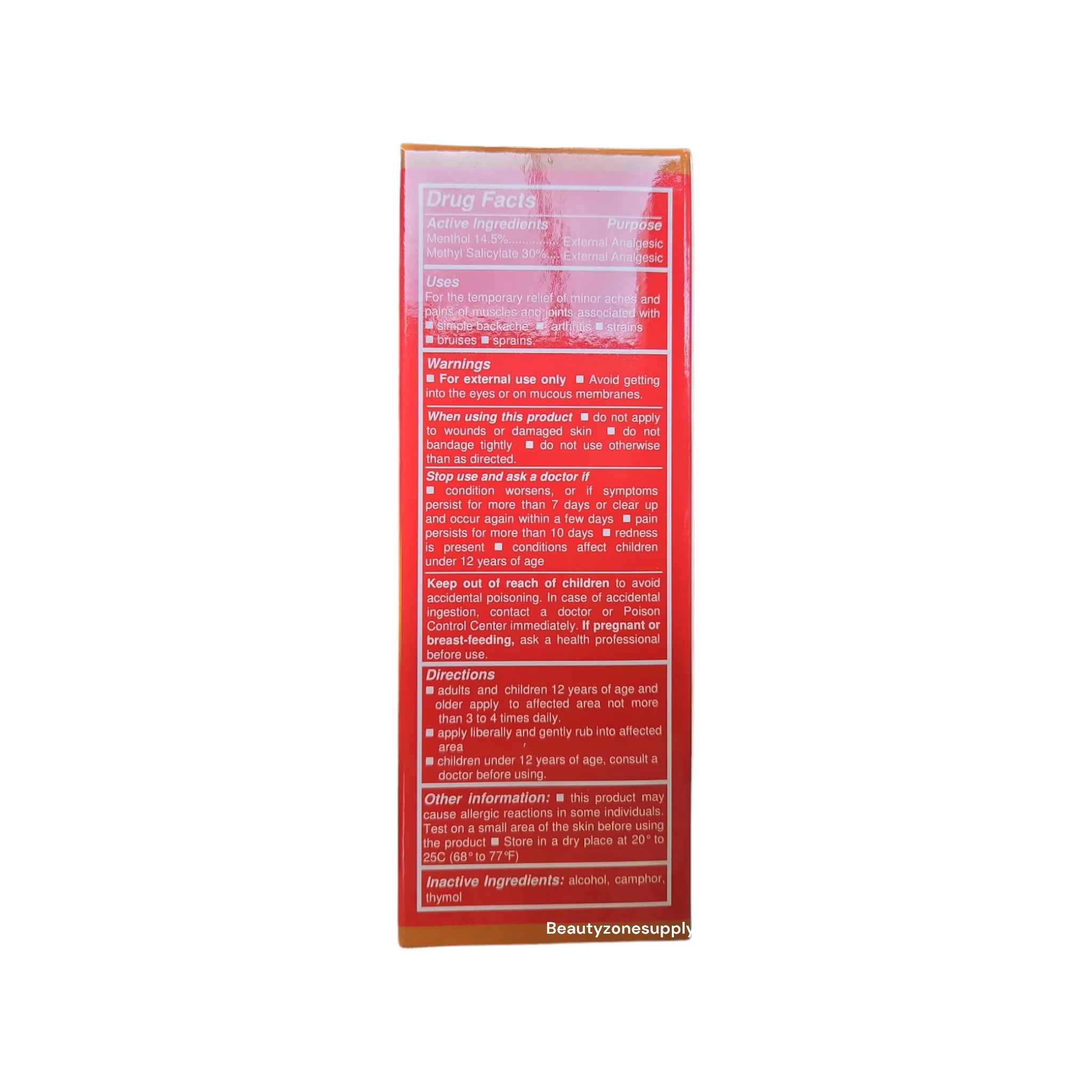 Eagle Brand Extra Strength Muscle Rub Box 12 pcs 85ml 2.87 fl.oz - Image 3