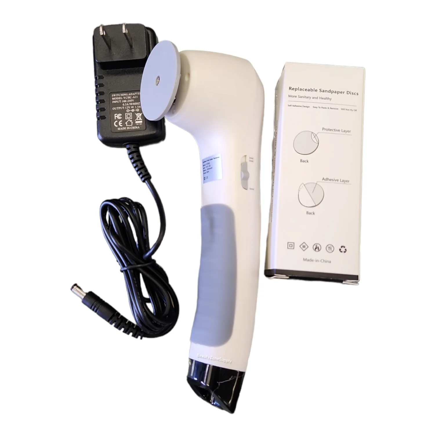 Electric Foot File Callus Remover Rechargeable Machine #FCR02 - Image 4