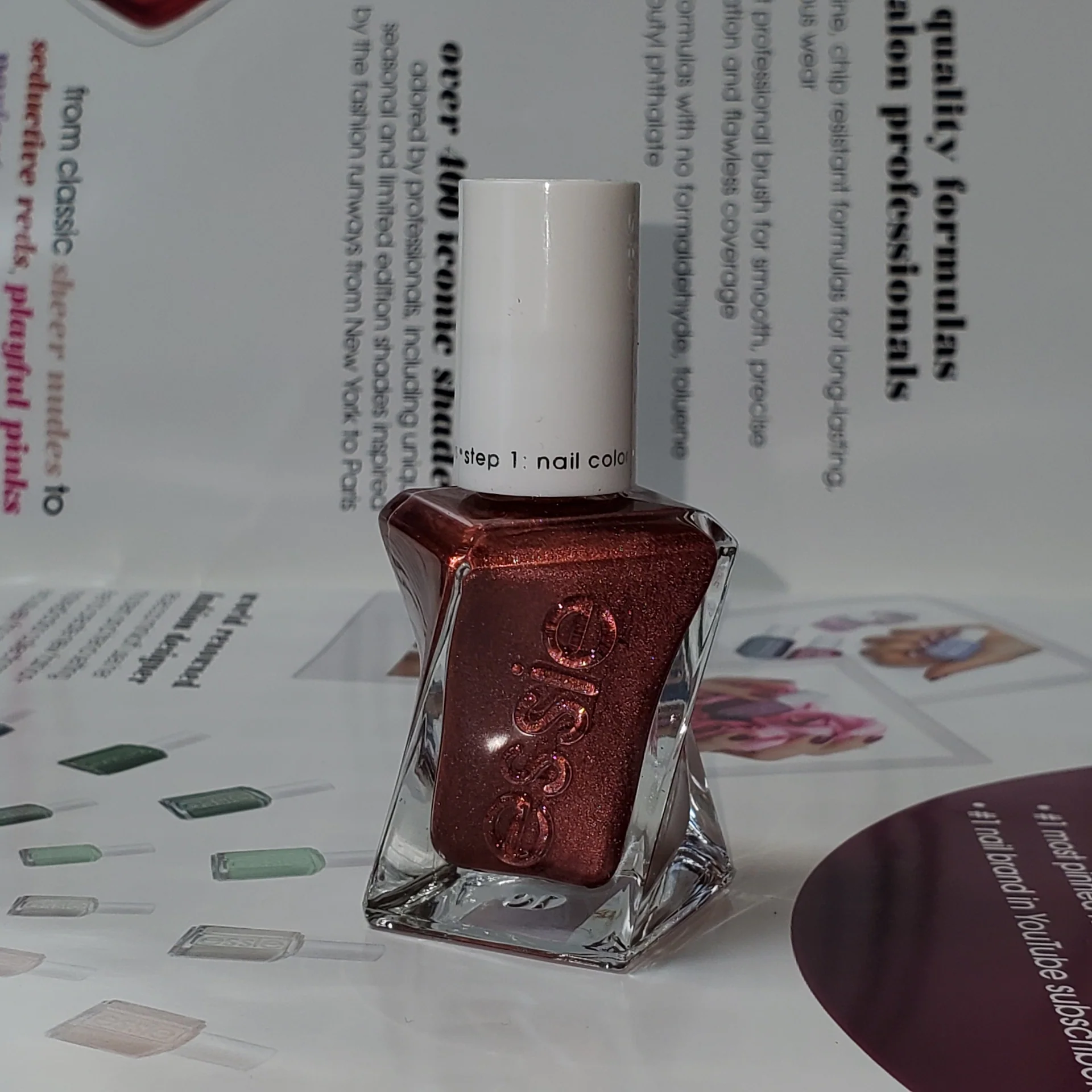 Essie Gel Couture Patterned & Polished 0.46 Oz 402 ds - Image 2