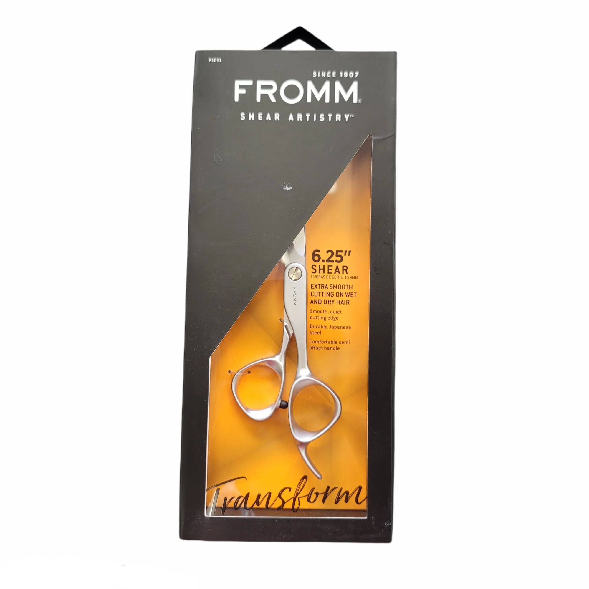 Fromm Scissor Transform 6.25" Shear Matte Silver F1011