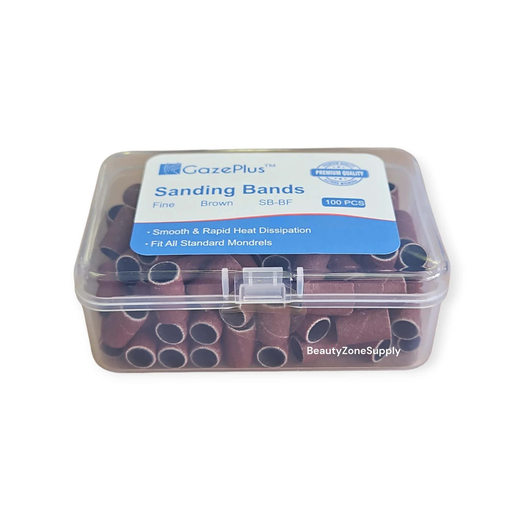 Gaze Plus Sanding Bands Brown 100 ct - Image 2