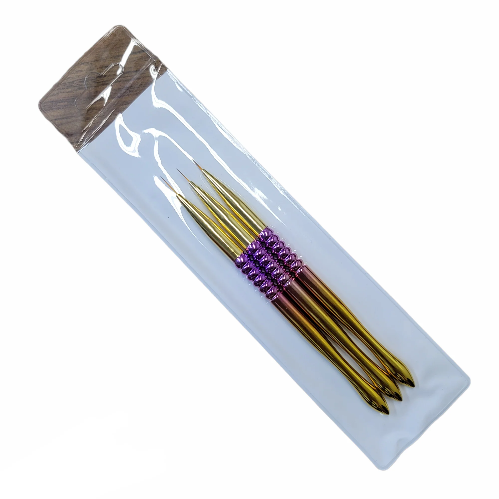 GB902 Nail Art Brush 3 pcs / set - Image 2