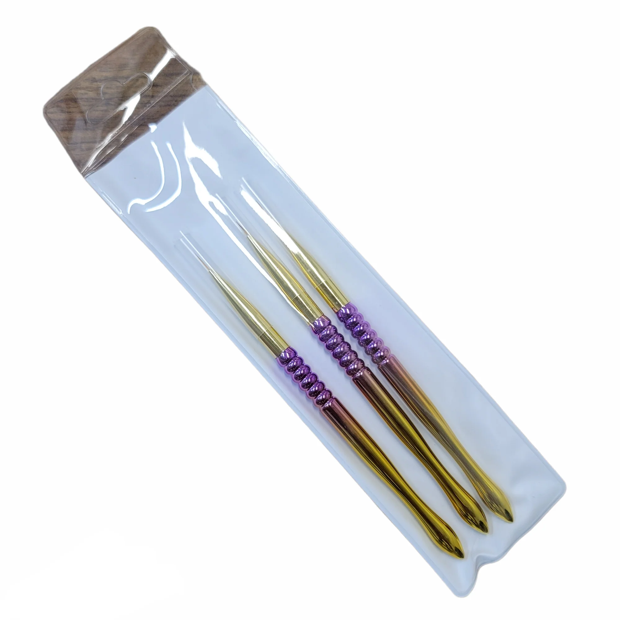 GB902 Nail Art Brush 3 pcs / set - Image 3