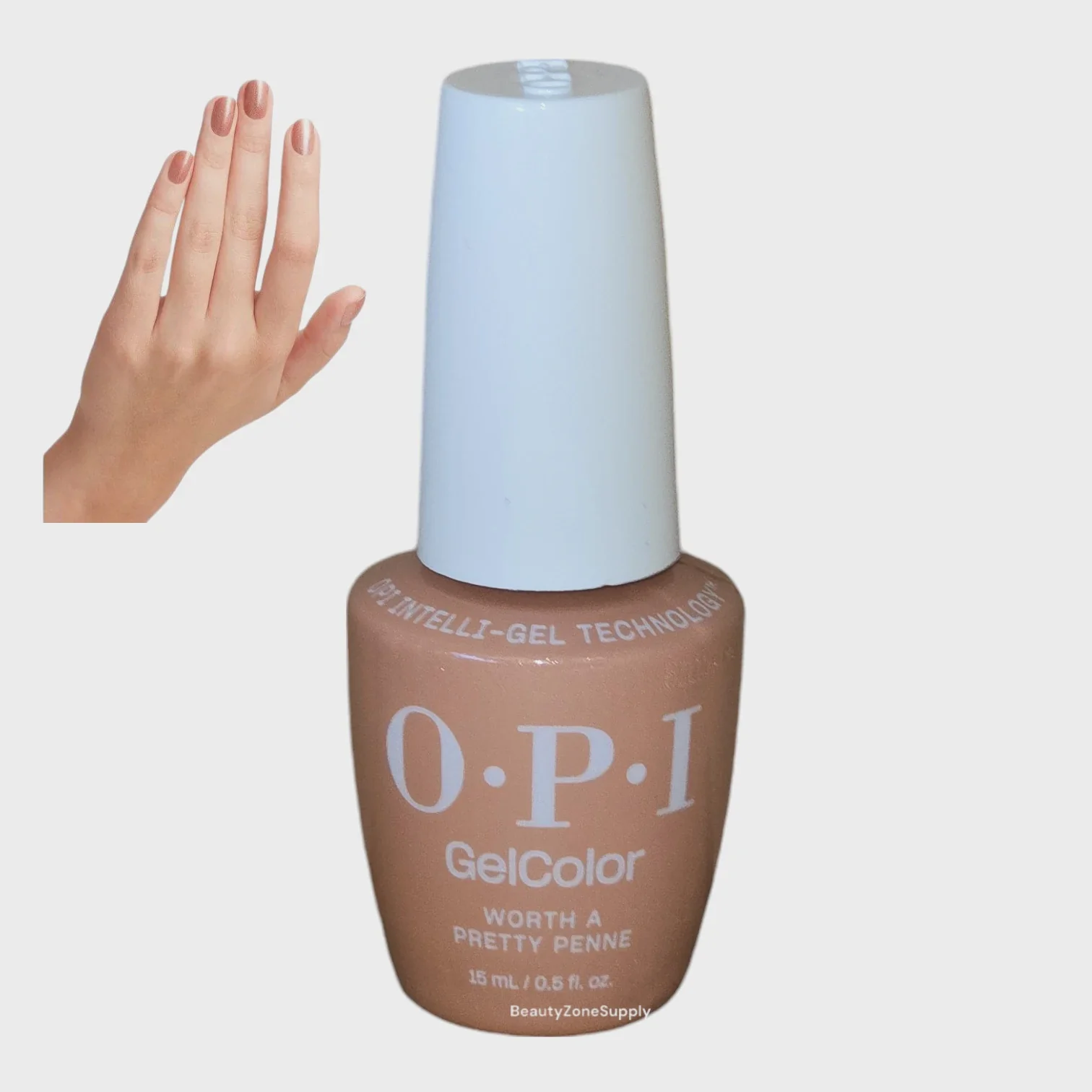 OPI GelColor Inteli-Gel Worth a Pretty Penne 0.5 oz #GCV27 - Image 2