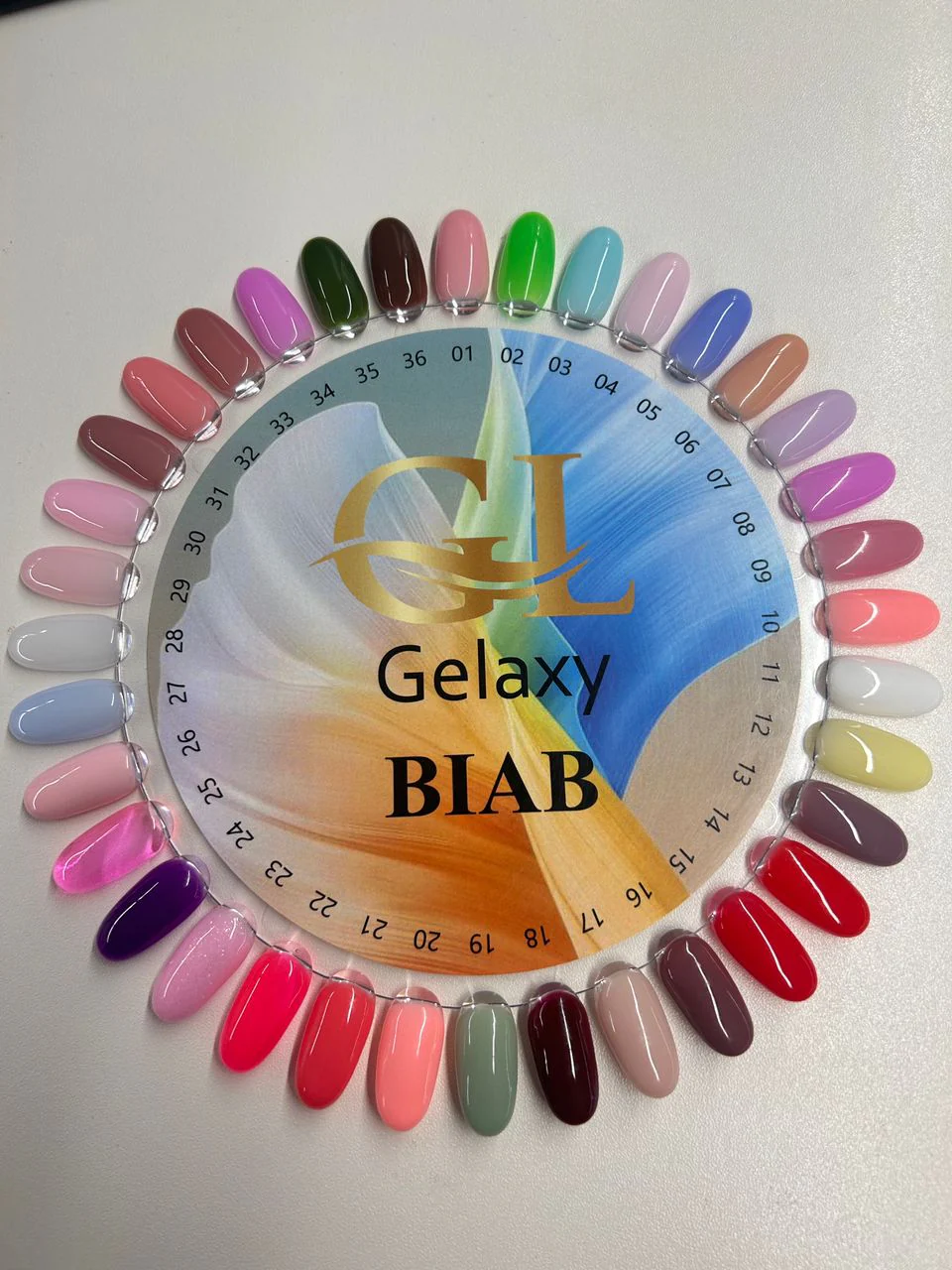 Gelaxy Gel Builder Color in a Bottle 15 ml 0.5 oz #001 - Image 2