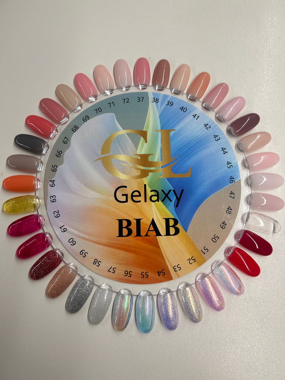 Gelaxy Gel Builder Color in a Bottle 15 ml 0.5 oz #001 - Image 3